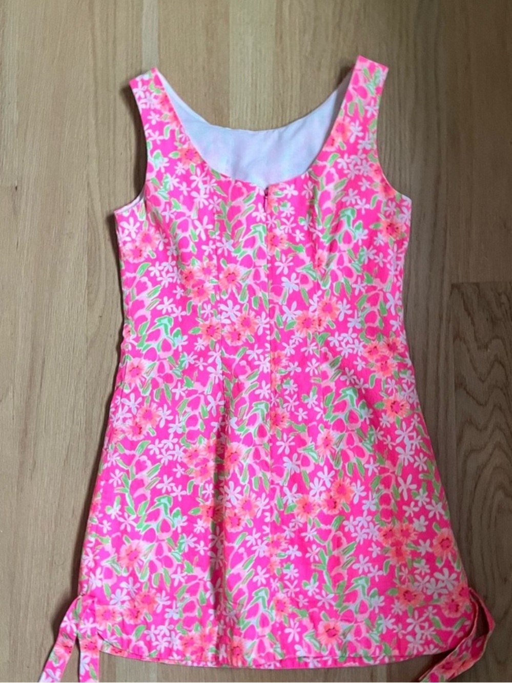 Lilly Pulitzer Pink Tie-Dye Tank Dress